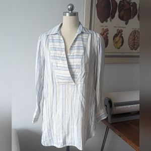 Co Vogue featured oversized linen tunic shirt 2020 collection S-XL